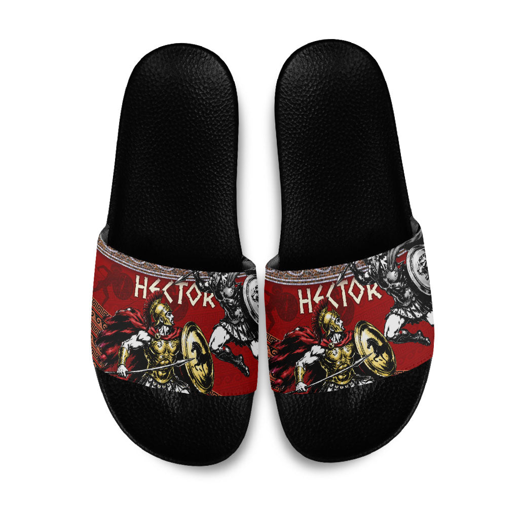 Hector Prince Of Troy Slide Sandals Ancient Greek Mythology Trojan Warrior