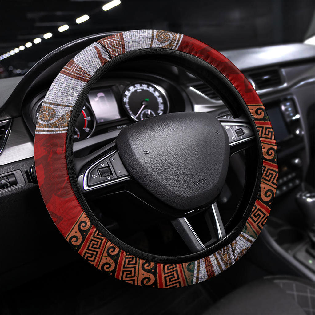 Hector Prince Of Troy Steering Wheel Cover Ancient Greek Mythology Trojan Warrior