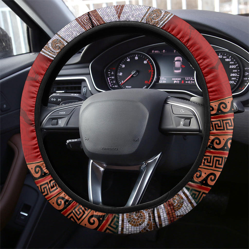 Hector Prince Of Troy Steering Wheel Cover Ancient Greek Mythology Trojan Warrior