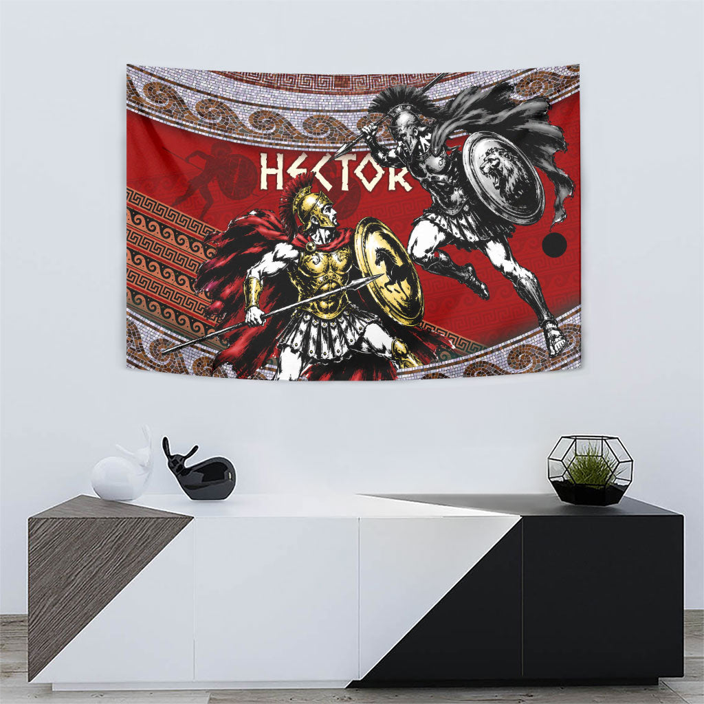 Hector Prince Of Troy Tapestry Ancient Greek Mythology Trojan Warrior