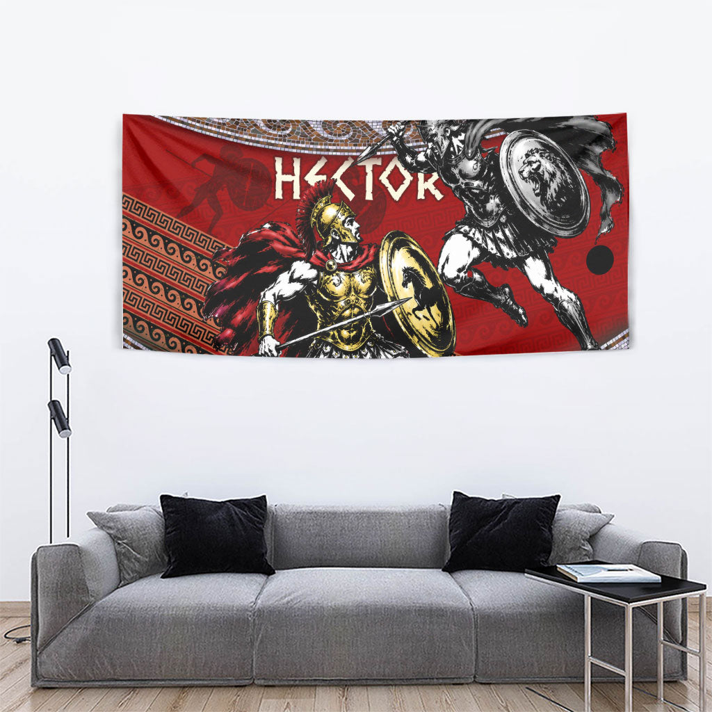 Hector Prince Of Troy Tapestry Ancient Greek Mythology Trojan Warrior