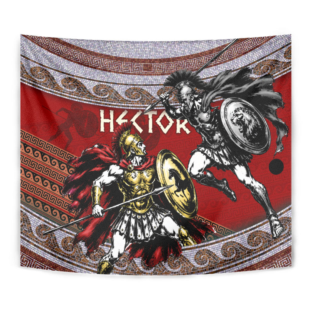 Hector Prince Of Troy Tapestry Ancient Greek Mythology Trojan Warrior
