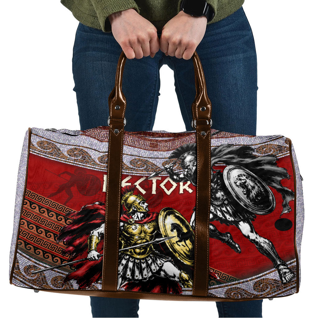 Hector Prince Of Troy Travel Bag Ancient Greek Mythology Trojan Warrior