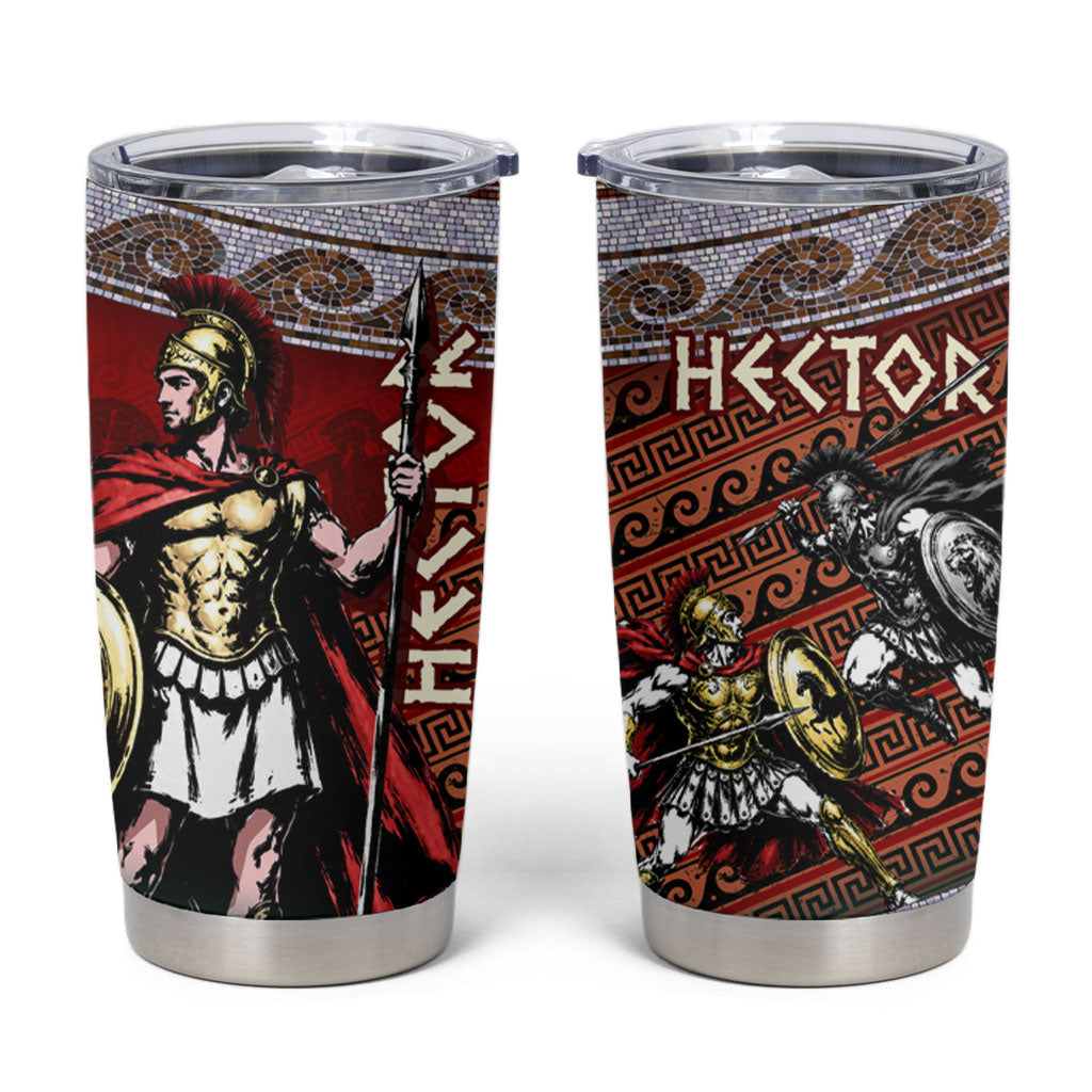 Hector Prince Of Troy Tumbler Cup Ancient Greek Mythology Trojan Warrior