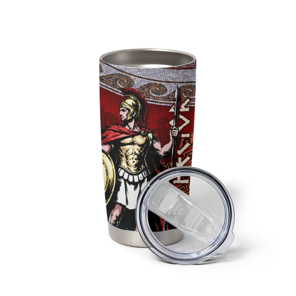 Hector Prince Of Troy Tumbler Cup Ancient Greek Mythology Trojan Warrior