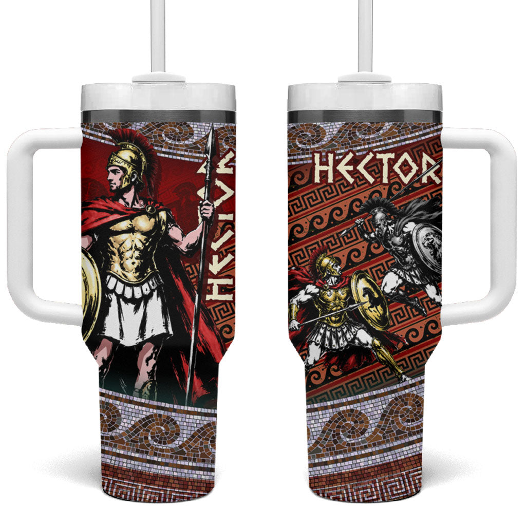 Hector Prince Of Troy Tumbler With Handle Ancient Greek Mythology Trojan Warrior