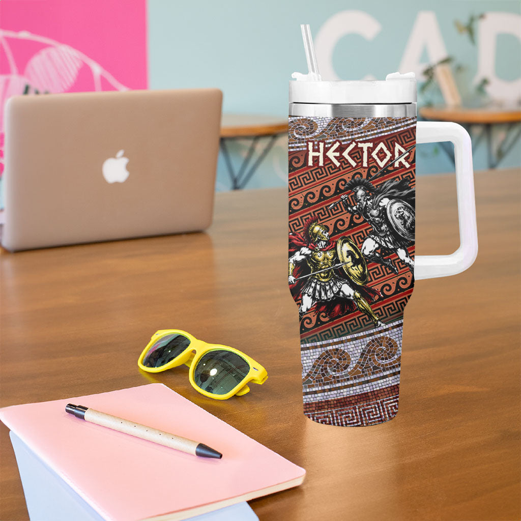 Hector Prince Of Troy Tumbler With Handle Ancient Greek Mythology Trojan Warrior