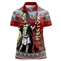 Hector Prince Of Troy Women Polo Shirt Ancient Greek Mythology Trojan Warrior