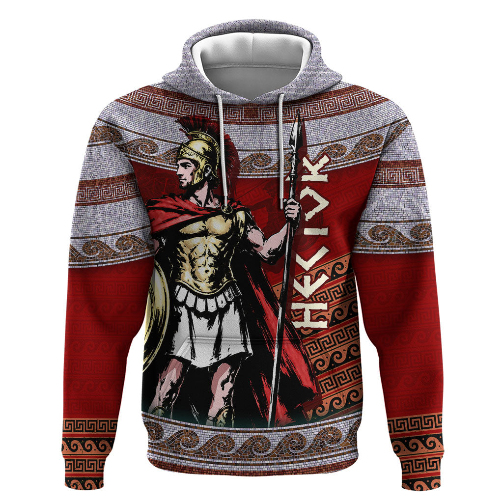 Hector Prince Of Troy Zip Hoodie Ancient Greek Mythology Trojan Warrior