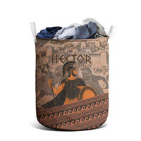 Hector Of Troy Laundry Basket Ancient Greek Mythology Pottery Trojan Warrior