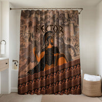 Hector Of Troy Bathroom Set Ancient Greek Mythology Pottery Trojan Warrior