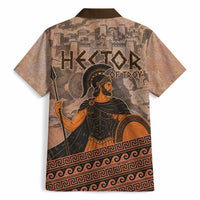 Hector Of Troy Hawaiian Shirt Ancient Greek Mythology Pottery Trojan Warrior