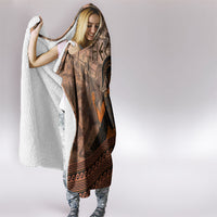 Hector Of Troy Hooded Blanket Ancient Greek Mythology Pottery Trojan Warrior