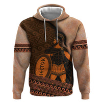 Hector Of Troy Hoodie Ancient Greek Mythology Pottery Trojan Warrior