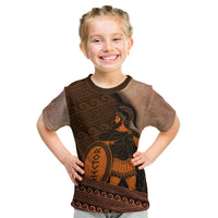 Hector Of Troy Kid T Shirt Ancient Greek Mythology Pottery Trojan Warrior