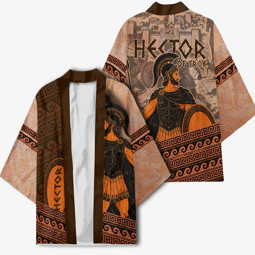 Hector Of Troy Kimono Ancient Greek Mythology Pottery Trojan Warrior