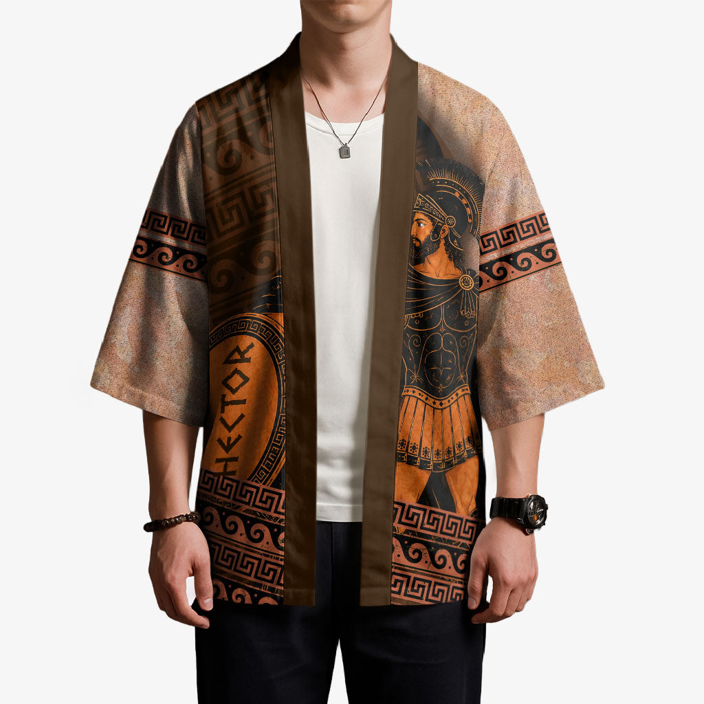 Hector Of Troy Kimono Ancient Greek Mythology Pottery Trojan Warrior