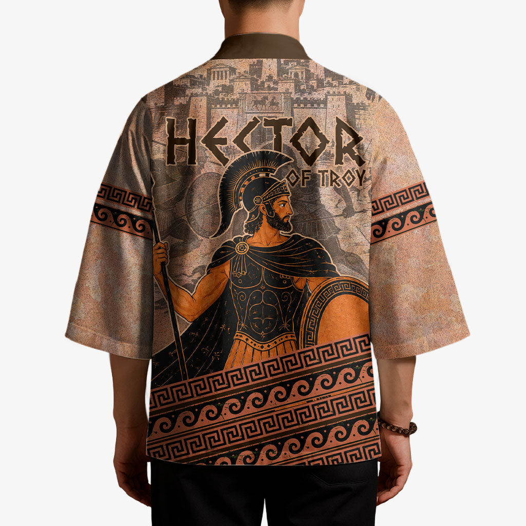 Hector Of Troy Kimono Ancient Greek Mythology Pottery Trojan Warrior