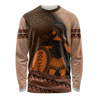Hector Of Troy Long Sleeve Shirt Ancient Greek Mythology Pottery Trojan Warrior