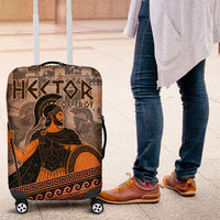 Hector Of Troy Luggage Cover Ancient Greek Mythology Pottery Trojan Warrior