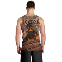 Hector Of Troy Men Tank Top Ancient Greek Mythology Pottery Trojan Warrior