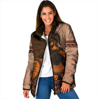 Hector Of Troy Padded Jacket Ancient Greek Mythology Pottery Trojan Warrior