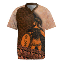 Hector Of Troy Rugby Jersey Ancient Greek Mythology Pottery Trojan Warrior