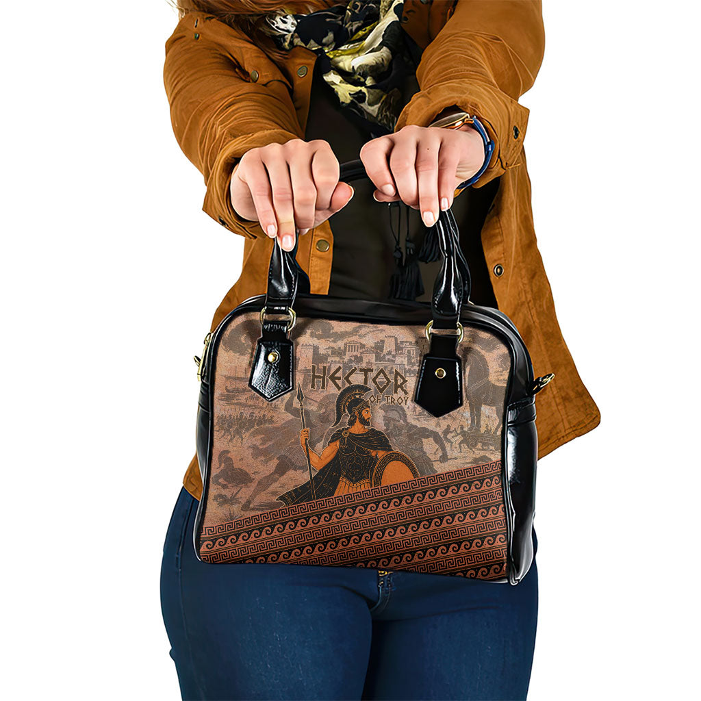 Hector Of Troy Shoulder Handbag Ancient Greek Mythology Pottery Trojan Warrior