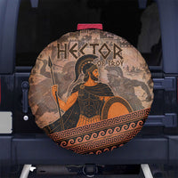 Hector Of Troy Spare Tire Cover Ancient Greek Mythology Pottery Trojan Warrior