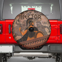 Hector Of Troy Spare Tire Cover Ancient Greek Mythology Pottery Trojan Warrior