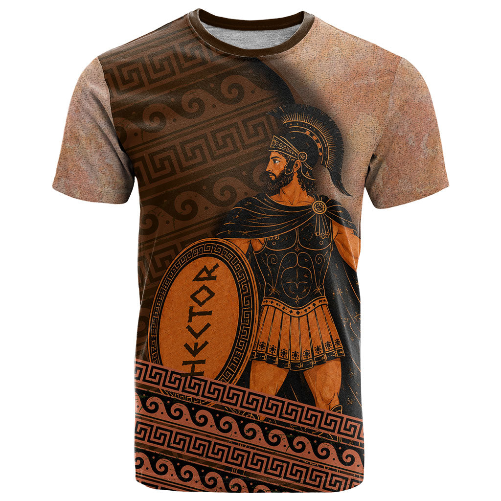 Hector Of Troy T Shirt Ancient Greek Mythology Pottery Trojan Warrior