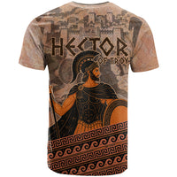 Hector Of Troy T Shirt Ancient Greek Mythology Pottery Trojan Warrior