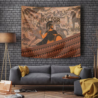 Hector Of Troy Tapestry Ancient Greek Mythology Pottery Trojan Warrior