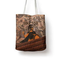 Hector Of Troy Tote Bag Ancient Greek Mythology Pottery Trojan Warrior
