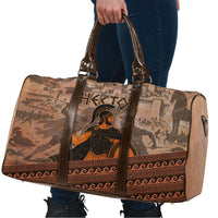 Hector Of Troy Travel Bag Ancient Greek Mythology Pottery Trojan Warrior