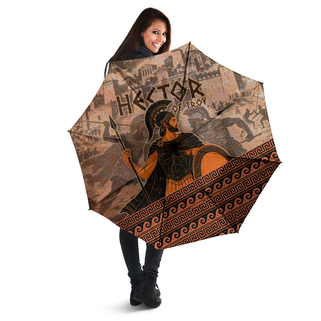 Hector Of Troy Umbrella Ancient Greek Mythology Pottery Trojan Warrior