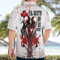 Skeleton Love Hawaiian Shirt Til Death Do Us Apart - Wonder Print Shop