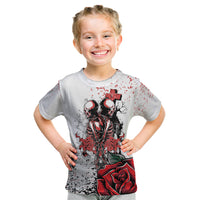 Skeleton Love Kid T Shirt Til Death Do Us Apart - Wonder Print Shop