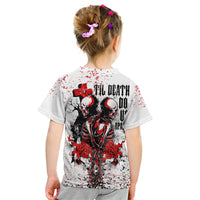 Skeleton Love Kid T Shirt Til Death Do Us Apart - Wonder Print Shop
