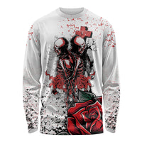 Skeleton Love Long Sleeve Shirt Til Death Do Us Apart - Wonder Print Shop