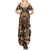 Native American Skull Summer Maxi Dress with Tribal Prints - Wonder Print Shop