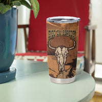 Skull Cowboy Tumbler Cup Rise Em Cowboy - Wonder Print Shop