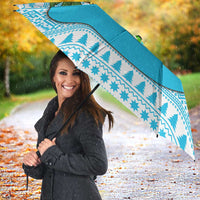 Honduras Christmas Umbrella with Santa Parrot Palm Tree and Tropical Gift Pattern Design - Wonder Print Shop