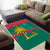 Grenada Christmas Area Rug with Palm Tree Bird and Tropical Holiday Pattern Design - Wonder Print Shop