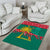 Grenada Christmas Area Rug with Palm Tree Bird and Tropical Holiday Pattern Design - Wonder Print Shop