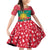 Grenada Christmas Family Matching Off Shoulder Short Dress and Hawaiian Shirt with Palm Tree Bird and Tropical Holiday Pattern Design - Wonder Print Shop