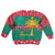 Grenada Christmas Kid Ugly Christmas Sweater with Palm Tree Bird and Tropical Holiday Pattern Design - Wonder Print Shop