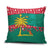 Grenada Christmas Pillow Cover with Palm Tree Bird and Tropical Holiday Pattern Design - Wonder Print Shop