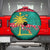 Grenada Christmas Spare Tire Cover with Palm Tree Bird and Tropical Holiday Pattern Design - Wonder Print Shop
