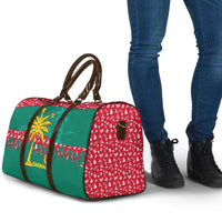 Grenada Christmas Travel Bag with Palm Tree Bird and Tropical Holiday Pattern Design - Wonder Print Shop
